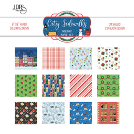 City Sidewalks 6x6 Paper Set - LDRS Creative