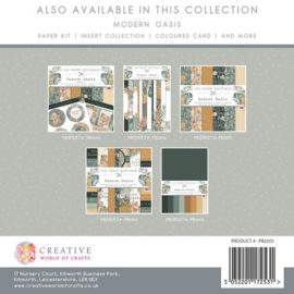 Modern Oasis 8x8 Paper Kit - The Paper Boutique