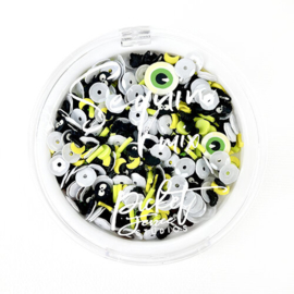 Eyeballs Sequin Mix - Picket Fence