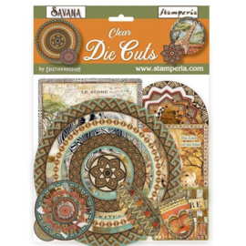Savana Clear Die Cuts - Stamperia