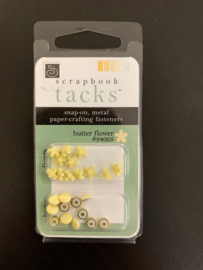 Scrapbook Tacks Flower Butter - Chatterbox