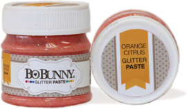 Orange Citrus Glitter Paste - Bo Bunny
