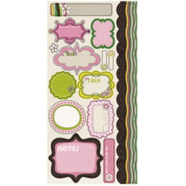 Journal Stickers Bliss Collection - Crate Paper