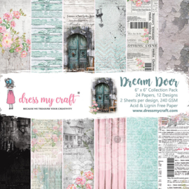 Dream Door Paper Pad 6x6 - Dress My Craft