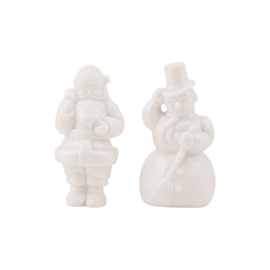 Salvaged Santa & Snowman - Tim Holtz Idea-Ology