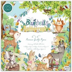Bluebells and Buttercups 6x6 Paper Pad - Craft Consortium