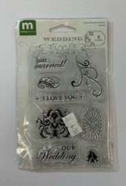 Images Wedding Clear Stamps - Making Memories