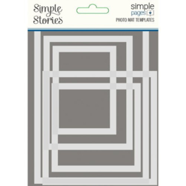 Photo Mat Templates Simple Pages - Simple Stories