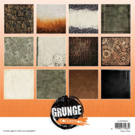 Grunge Collection Background Papers 8x8 Paper Pad - Studio Light