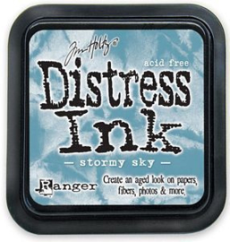 Distress Ink Stormy Sky Tim Holtz