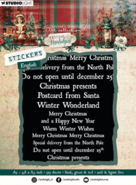 Festive Nostalgia Stickers - Studio Light