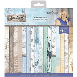 Nautical 8x8 Paper Pad - Crafter's Companion