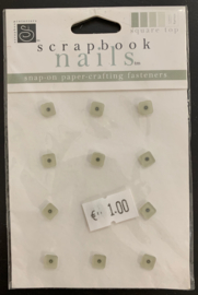 Scrapbook Nails Square Top Spruce - Chatterbox