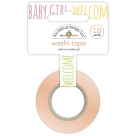 Welcome Baby Girl Washi Tape - Doodlebug