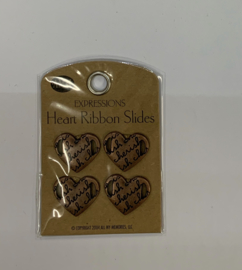 Cherish Heart Ribbon Slide - AMM