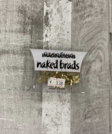 Naked Brads Gold Squares - Creative Imaginations