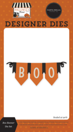 Halloween Market BooBanner Die Set - Carta Bella
