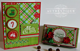 Jolly Christmas 12x12 Paper Pad - Authentique