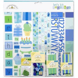 Let's Kit Together Birthday Boy - Doodlebug