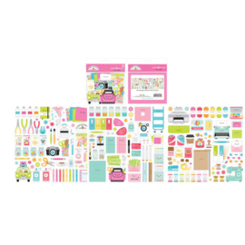 Cute & Crafty Odds & Ends Die Cut Pieces - Doodlebug