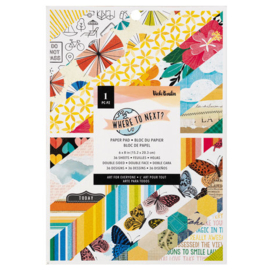 Where to Next 6x8 Paper Pad - Vicki Boutin