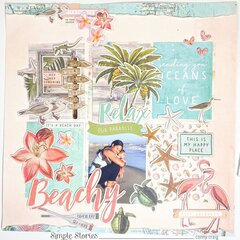 Simple Vintage Coastal Collection Kit 12x12- Simple Stories