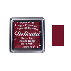 Ruby Red Mini Inkpad - Delicata