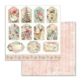 Pink Christmas 12x12 paper pack - Stamperia