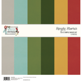 Winter Farmhouse Simple Basics Kit - Simple Stories