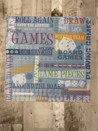 Board Games Collage - Karen Foster