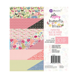 Julie Nutting Butterfly Bliss Paper Pad 6x6 - Prima Marketing