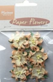 Paper Flower White/orange - Marianne Design