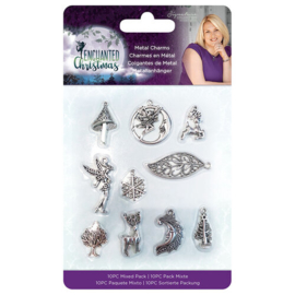 Enchanted Christmas Metal Charms - Crafters Companion