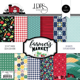 Farmer's Market 12x12 Paper Set - LDRS Creative