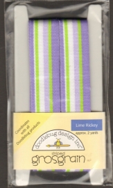 Striped Grosgrain Lime Ricky Doodlebug Design