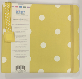 Sunshine Polka Dot 8x8 Album - Colorbok