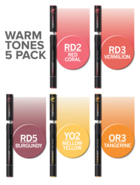 Warm Tones Alchohol Pens - Chameleon