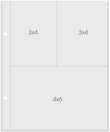 3x4/4x6 Refills Sn@p Pocket Pages for 6x8 Binder - Simple Stories