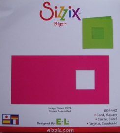 Bigz Card Square - Sizzix