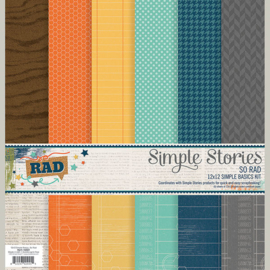 So Rad Simple Basic Kit 12x12 Simple Stories