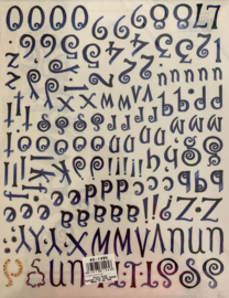 Pathways Alphabet Overlays Stickers - Provo Craft