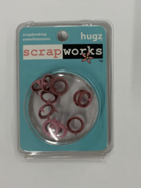 Hugz Pink Ringlets - ScrapWorks