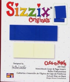 Originals Cuts-n-Folds Matchbook Cover & Page Insert - Sizzix