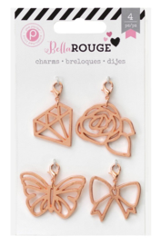 Bella Rouge Charms Pink Paislee