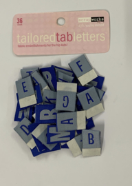 Tailored Tabs Letters - ScrapWorks