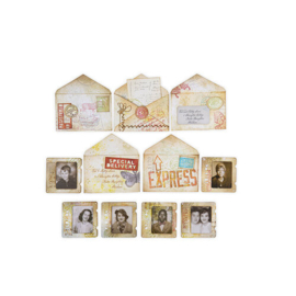 Postale Thinlits by Tim Holtz - Sizzix