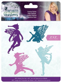 Enchanted Christmas Festive Fairies Dies - Crafters Companion