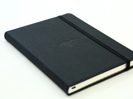 Wildlife Black Duck dotted notebook A5+