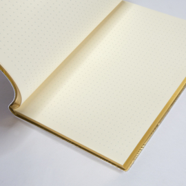 Signature Art Deco Dotted Notebook - A5, Fanfare