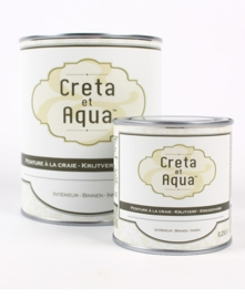 Krijtverf Creta et Aqua Caviar